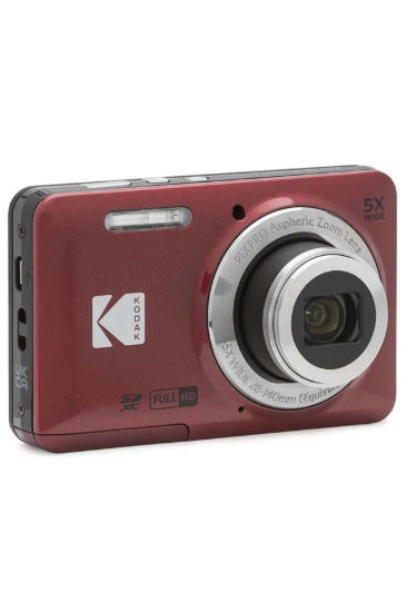 Picture of Kodak Friendly Zoom FZ55/5x Yakınlaştırma Dijital Fotoğraf Makinesi-Kırmızı