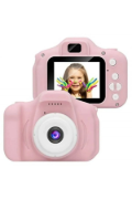 Picture of Torima Pembe Renk Mini 1080p Hd Çocuk Kamera Dijital Fotoğraf Makinesi 2.0 Inç Ekran